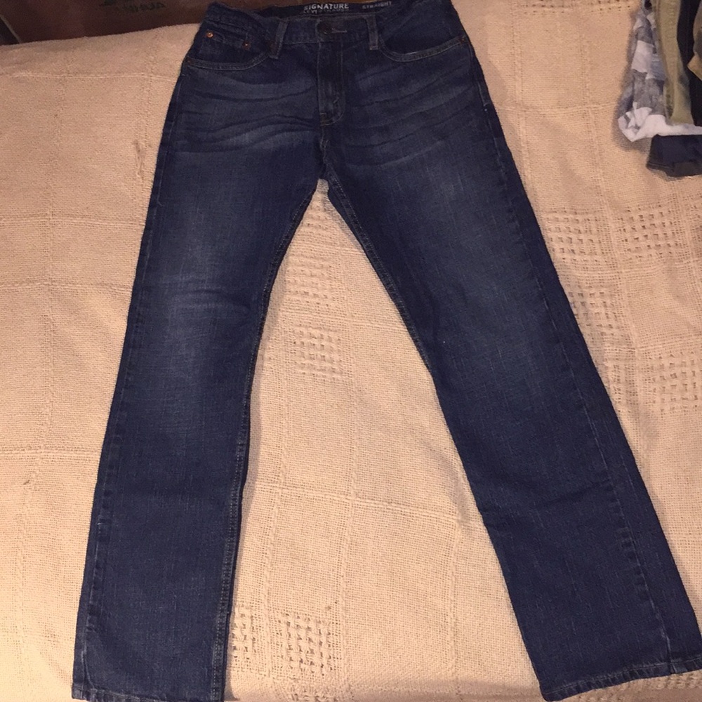 SIGNATURE LEVI STRAUSS - STRAIGHT Jeans.